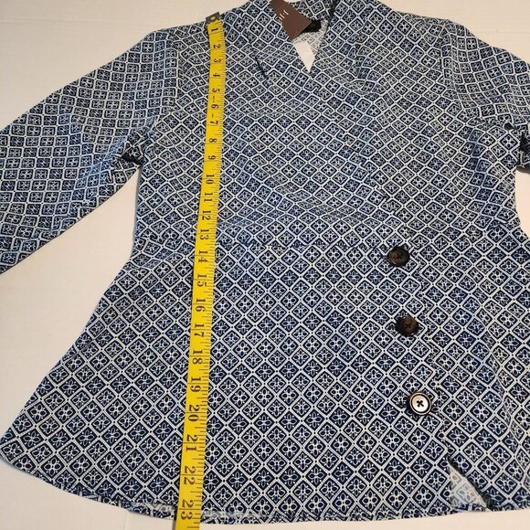New J.Jill Wearever collection jacket blazer sz XS lightweight button front - Picture 10 of 12